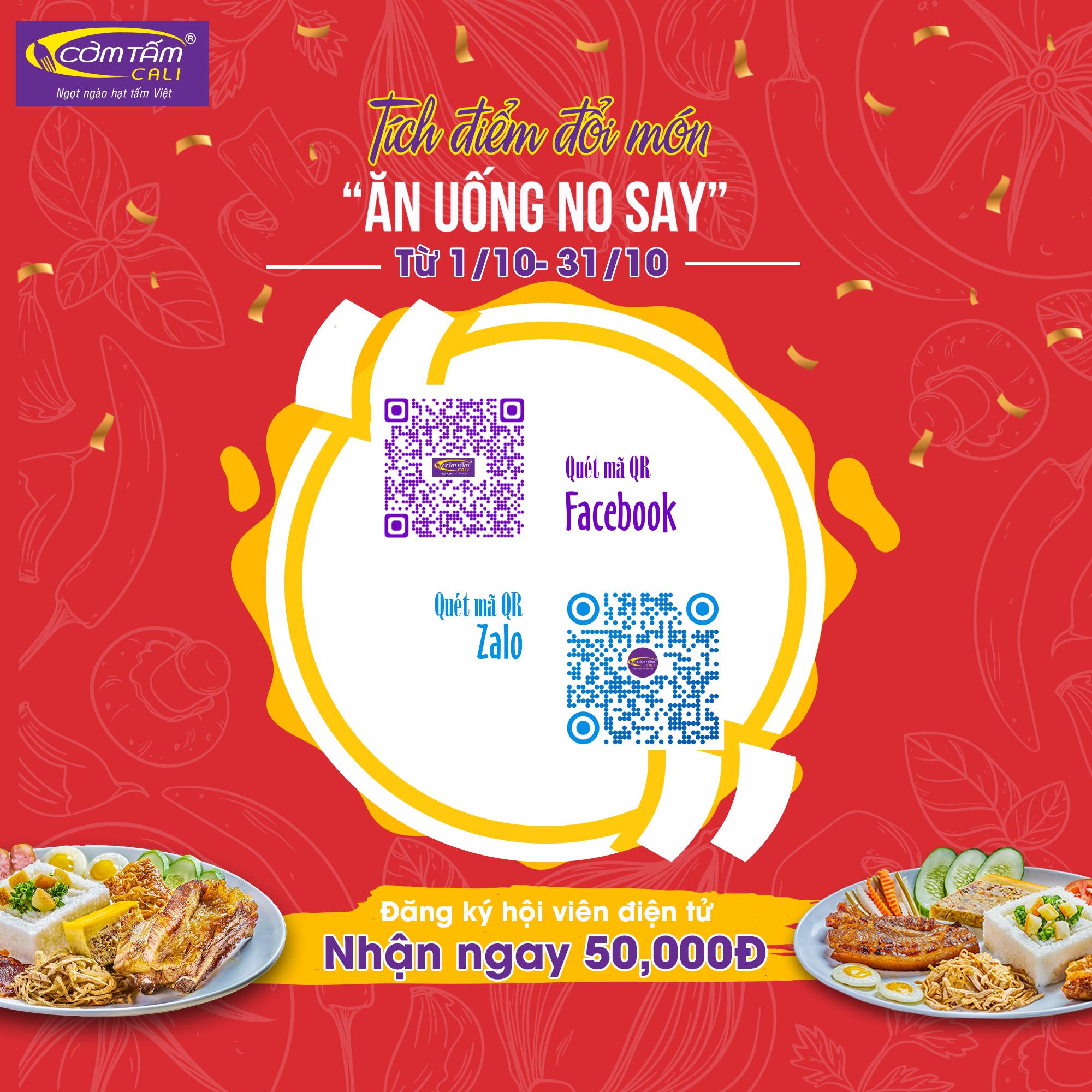 TÍCH ĐIỂM ĐỔI MÓN MỖI NGÀY - ĂN UỐNG NO SAY SUỐT NĂM